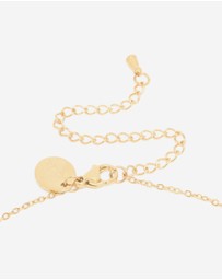 Lovisa - Waterproof Gold Plated Stainless Steel Letter L Dainty Pendant Necklace
