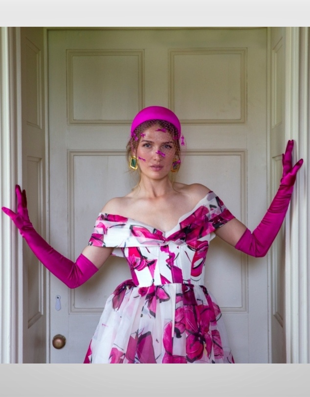 DENTS - Long Opera Satin Gloves