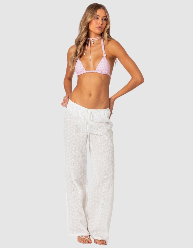 EDIKTED - Miracle Cotton Lace Pants