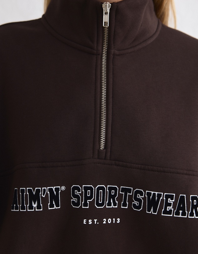 Aim'n - Varsity Sweat Half Zip