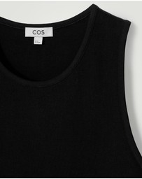COS - Textured Cotton Jersey Vest