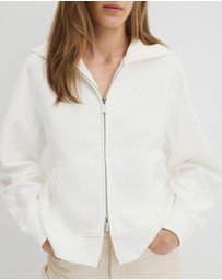 Country Road - Australian Good Earth Cotton Zip Through Hooded Sweat