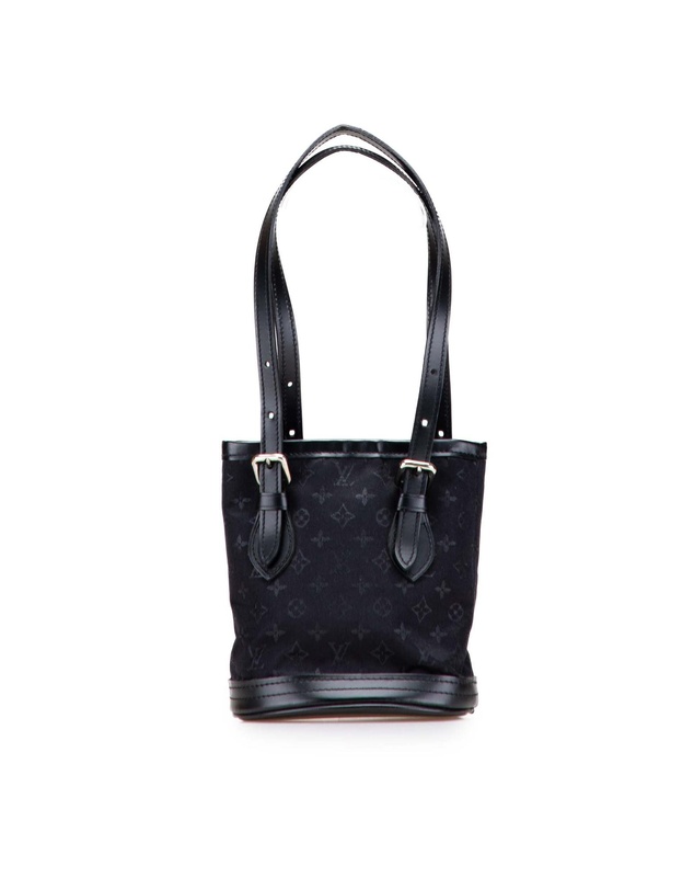 Pre-Loved by Azura Reborn - Pre-Loved Monogram Mini Satin Bucket