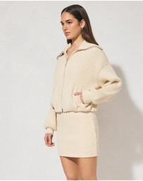 MON RENN - Sonny Knit Bomber Jacket