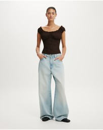 Cotton On - Jamie Off Shoulder Top