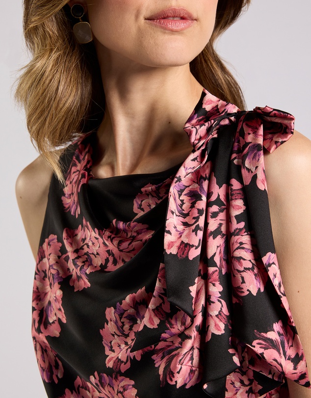 David Lawrence - Delanie Sleeveless Silk Top