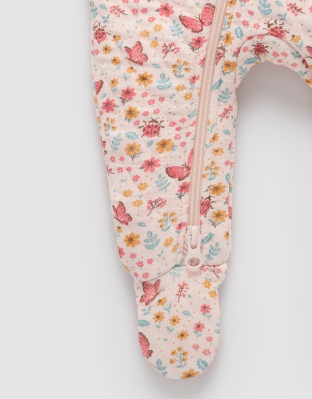 Purebaby - Quilted Growsuit -Kids-Babies