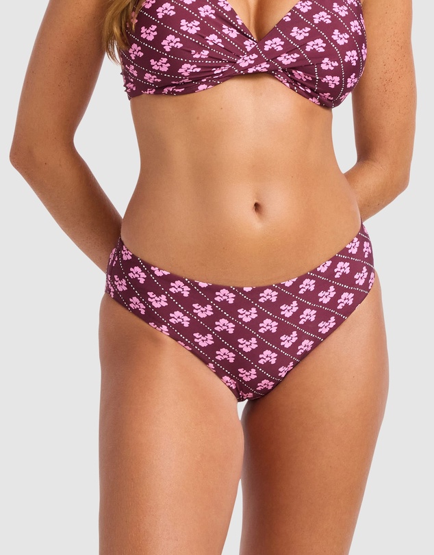 Seafolly - Batik Bloom Retro Bikini Bottom