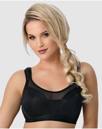 Nessa - Crop Top Style Full Bust Wirefree Sports Bra
