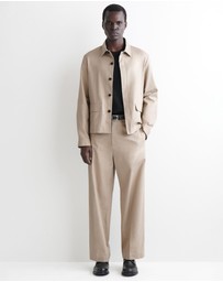COS - Cotton Relaxed-Fit Straight-Leg Trousers