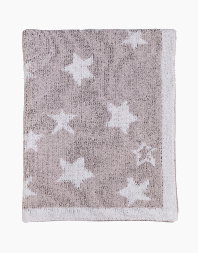 Living Textiles - Chenille Blanket - Galaxy Grey