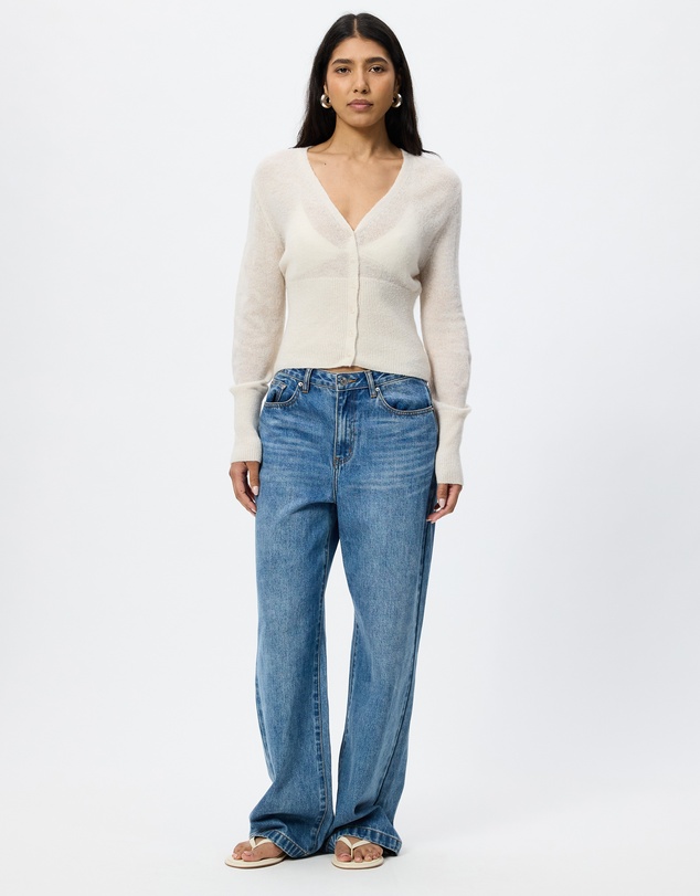 Cotton On - Feather Button Cardigan