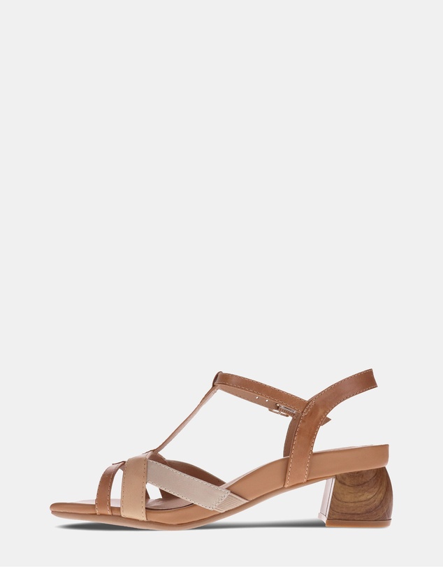 Mia Vita - Yass Heeled Sandal - Pebble Multi