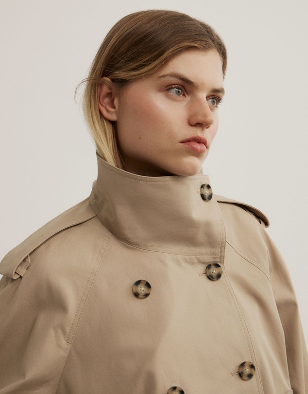 Witchery - Funnel Neck Trench Coat