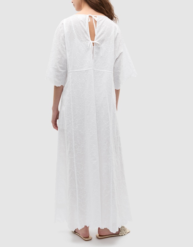 Seed Heritage - Floral Embroidered Kaftan Maxi