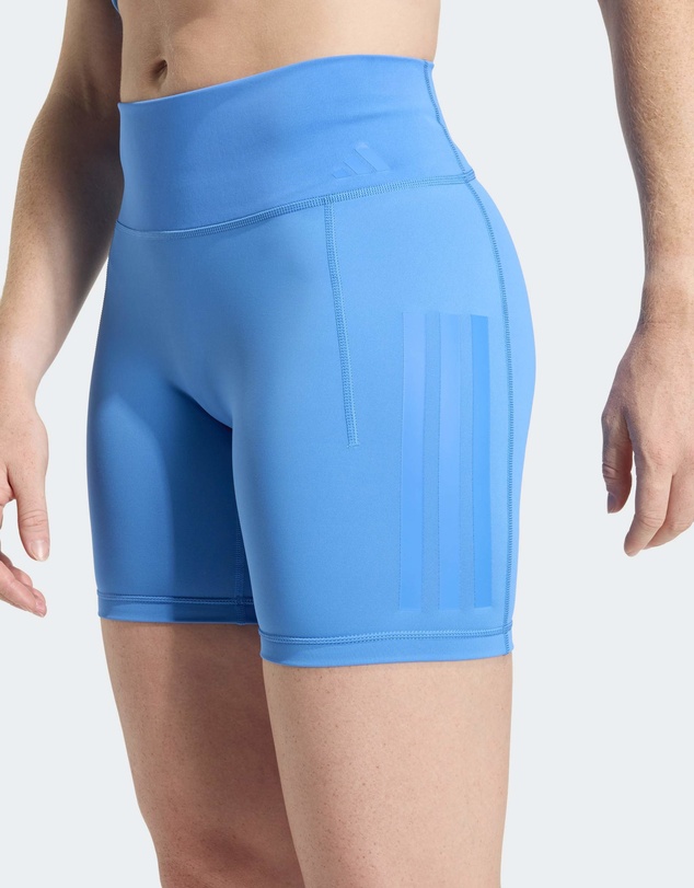 adidas Performance - Optime Workout 3-Stripes Short Leggings Womens