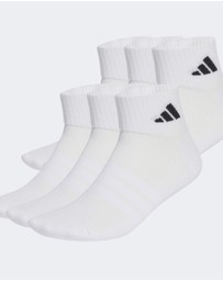 adidas Performance - Cushioned Essentials Ankle Socks 6 Pair Pack Unisex