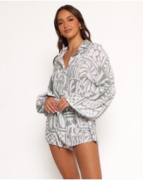 Petal & Pup - Tansy Playsuit - Sage Print
