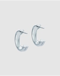 Ted Baker - HILYA: Hidden Heart Small Hoop Earrings