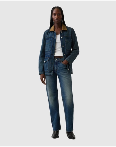 GAP - Cinched Waist Chore Jacket