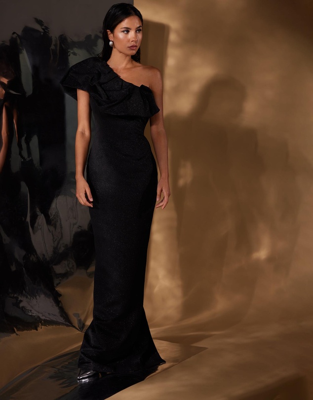 Elle Zeitoune - Cayden One Shoulder Gown