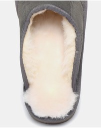 EVERAU - Australian Shepherd Ugg Bred Slipper Cow Suede Upper House Shoes