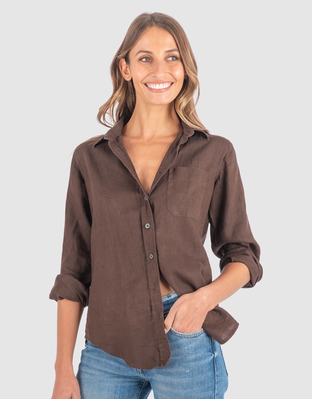 CAMIXA - IRIS Linen Shirt