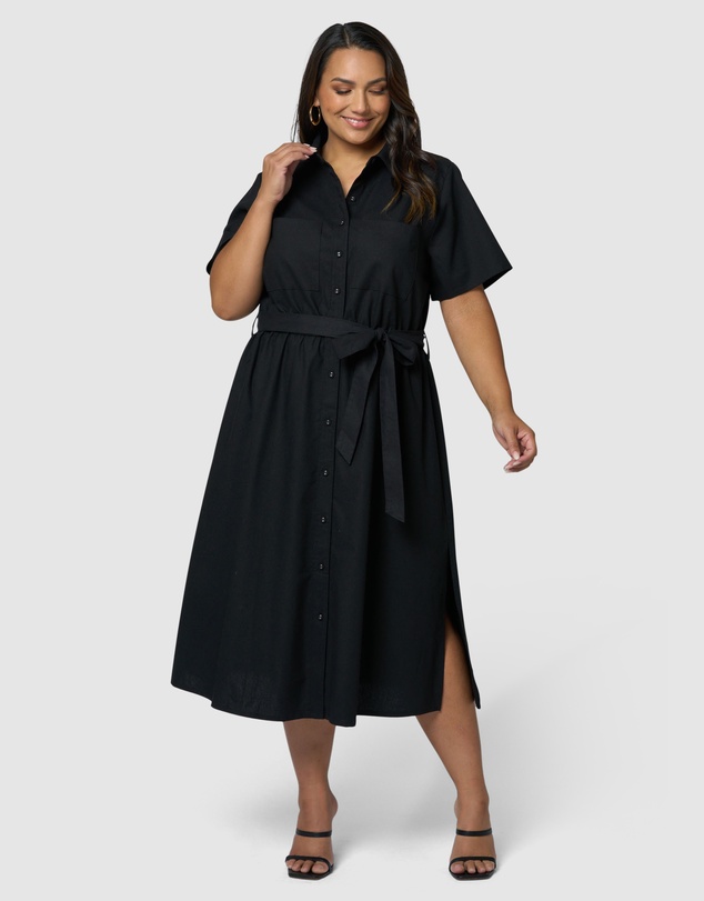 Something 4 Olivia - Frankie Shirt Midi Dress