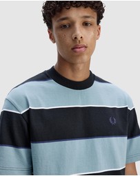 Fred Perry - Striped Relaxed T-Shirt