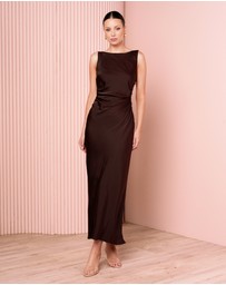 Azzurielle - Georgie Low Back Maxi Dress