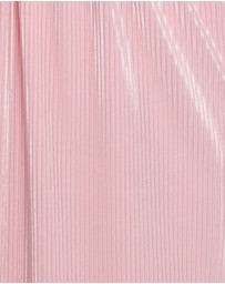 Petal & Pup - Pontee One Shoulder Pleated Midi Dress - Pink