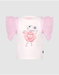 Rock Your Kid - Claris the Mouse Snow White T-Shirt