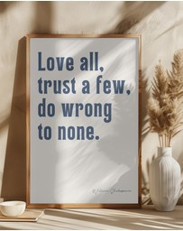 Olive et Oriel - Love All by Ohkimiko Art Print
