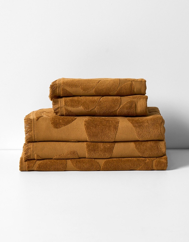 Aura Home - Palma Fringe Bath Towel Set