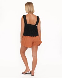Petal & Pup - Austin Short - Rust