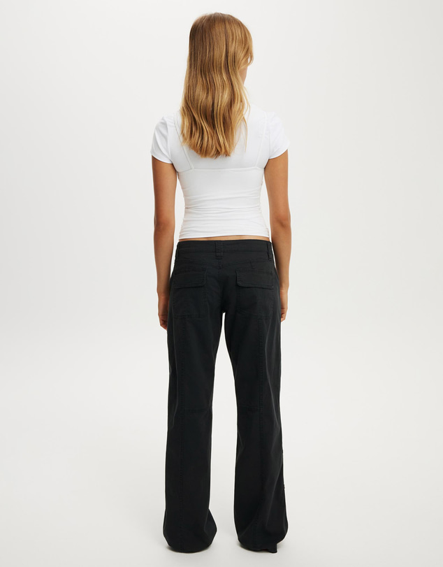 Cotton On - Lexi Low Rise Utility Pants