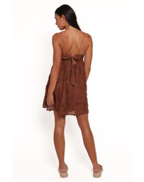 Petal & Pup - Giana Mini Dress - Brown