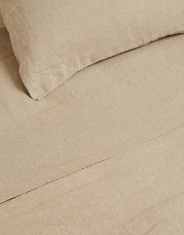 Carlotta + Gee - 100% Linen Fitted Sheet