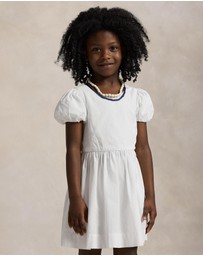 Polo Ralph Lauren - Cotton Seersucker Dress - ICONIC EXCLUSIVE (2YRS-6.5YRS)