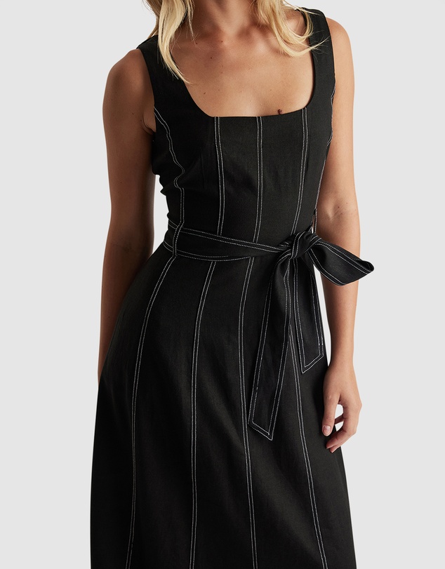 Decjuba - Rose Panelled Maxi Dress
