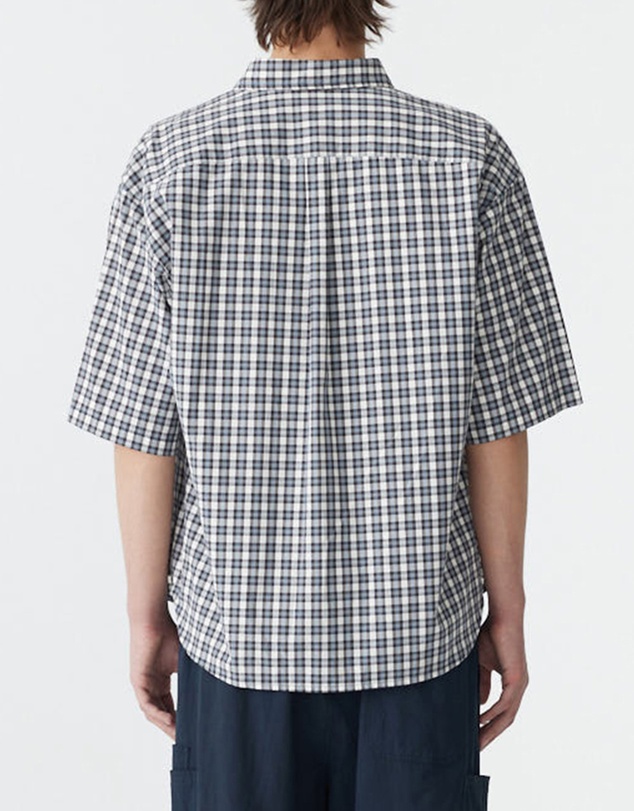Bassike - Cotton Check S/S Shirt