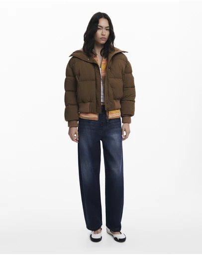 Desigual - Padded bomber jacket