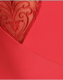 Nessa - Sonata High Waist Full Cut Brief with Embroidery