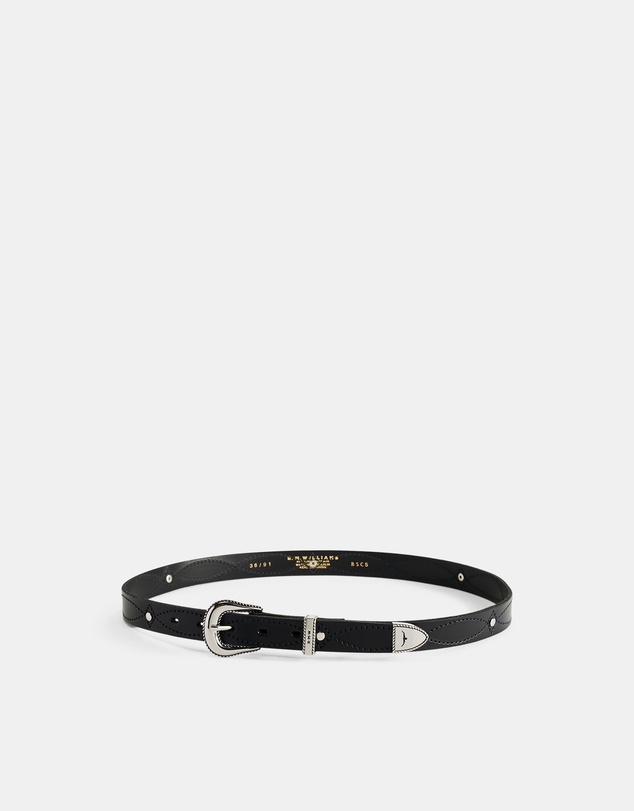 R.M.Williams - Agnes Stitched Studded Belt