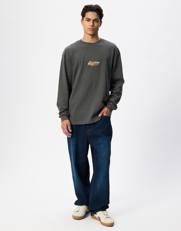 Rhythm - Hallmark Heavy Vintage Embroidered LS T-Shirt