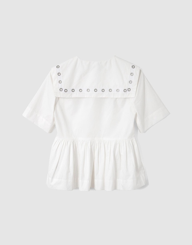 Damson Madder - Cyrus Eyelet Blouse