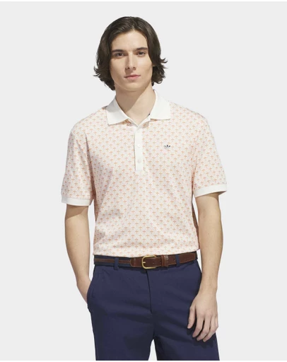 adidas Originals - Originals All Over Trefoil Polo Mens