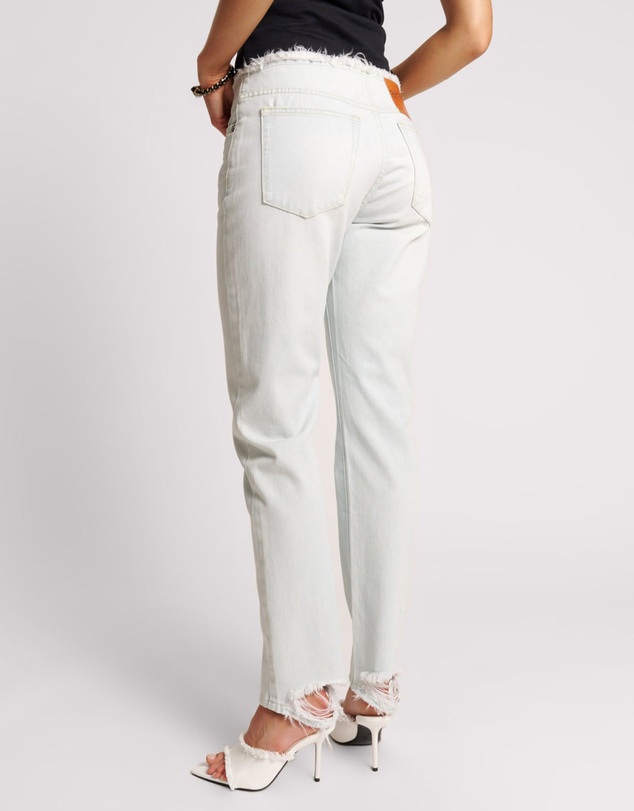 ONE TEASPOON - Le Surf Truckers Low Waist Straight Leg Jeans