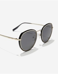 Hawkers Co - HAWKERS Ceres - Polarized Black Gold Dark Sunglasses for Men and Women