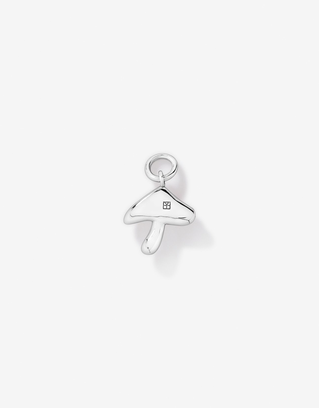 Michael Hill - Red Mushroom Earring Charm in Sterling Silver